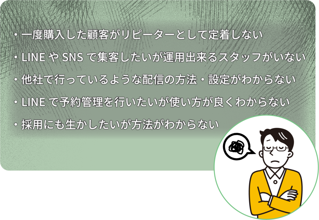 男性が悩んでいる画像と悩みの一覧