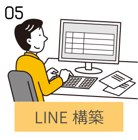 LINE構築